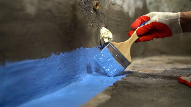 SJ Waterproofing Pros commercial waterproofing team near Fair Haven, NJ